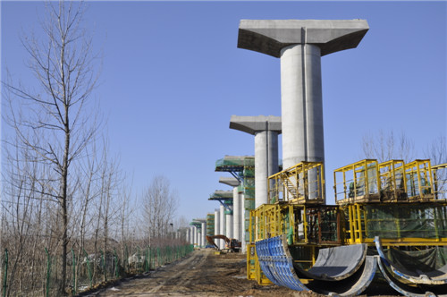中交第 一公路局承建青岛轨道交通R3线十一工区