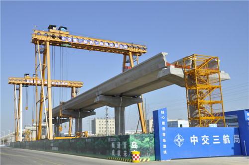 青岛地铁R3线冬季施工