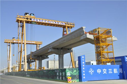 青岛地铁R3线冬季施工