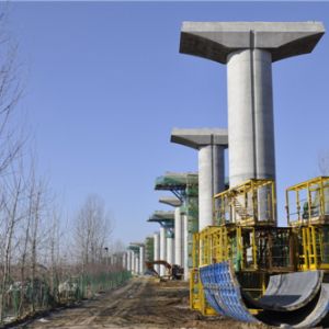 中交第 一公路局承建青岛轨道交通R3线十一工区